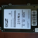SSD OCZ Vertex 3 120Go dans support
